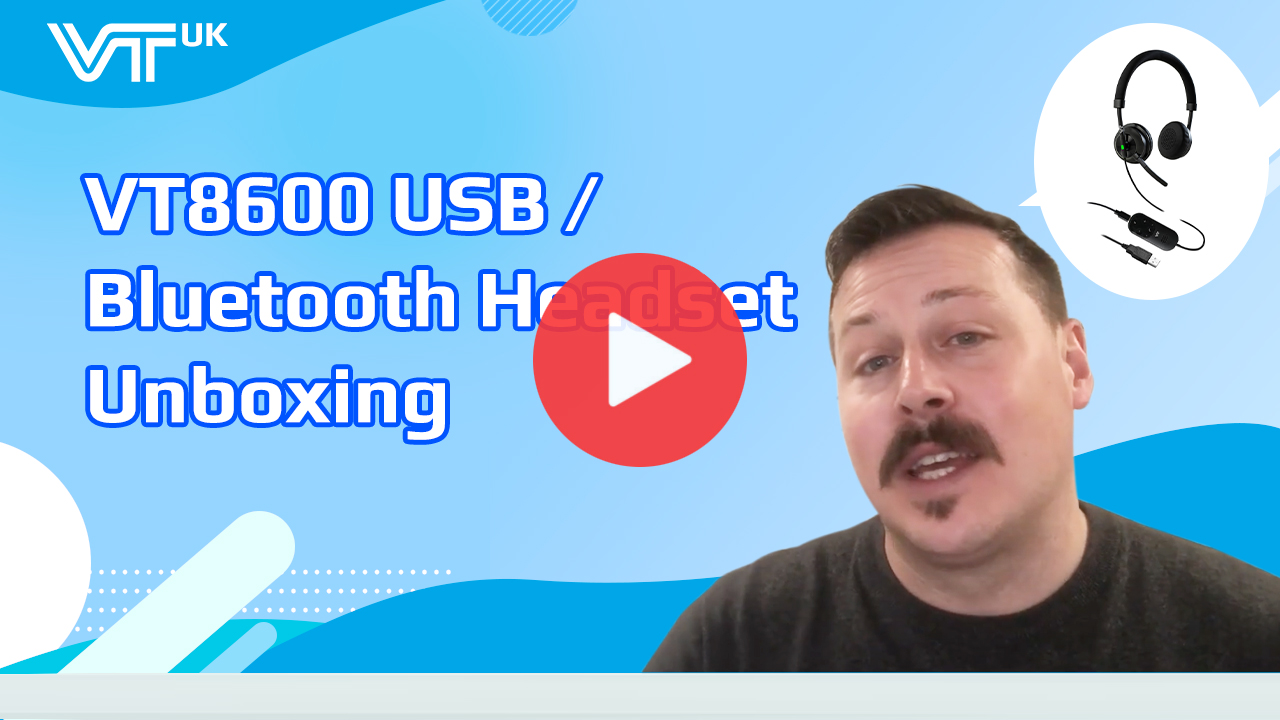 VT UK: VT8600 USB / Bluetooth Headset Unboxing