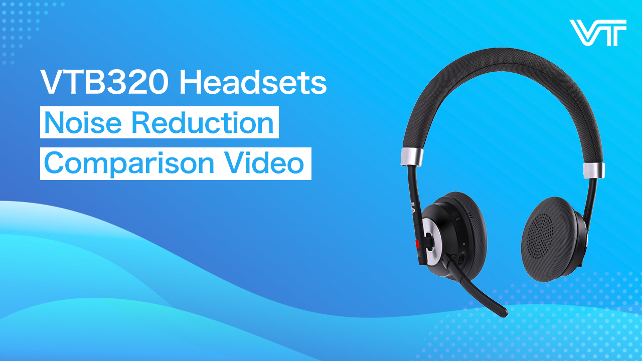 VTB320 Headset Noise Reduction Comparison Video