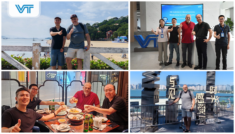 Argentine Distributor ATL Visits VT Headquarters in Xiamen