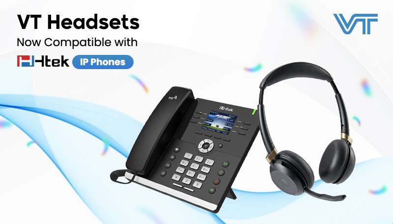 VT Headsets Now Compatible with Htek IP Phones