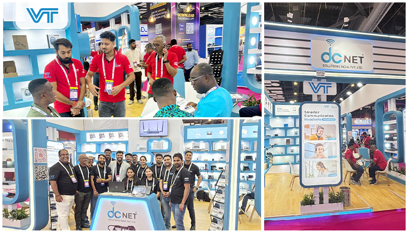 AI Meets Enterprise Communication: DCNET SOLUTIONS Showcases VT Headsets at ConvergenceIndia Expo 2026