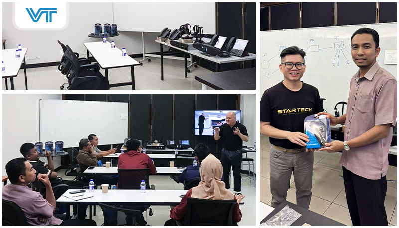 Star Tech Partners with UKM for Training and VT Headset Donation