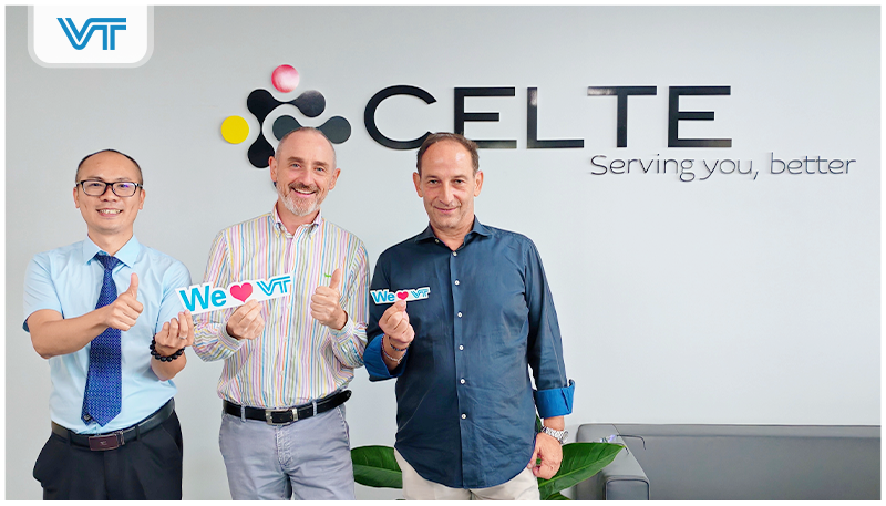 VT & Celte Strengthen Long-term Partnership in Italy