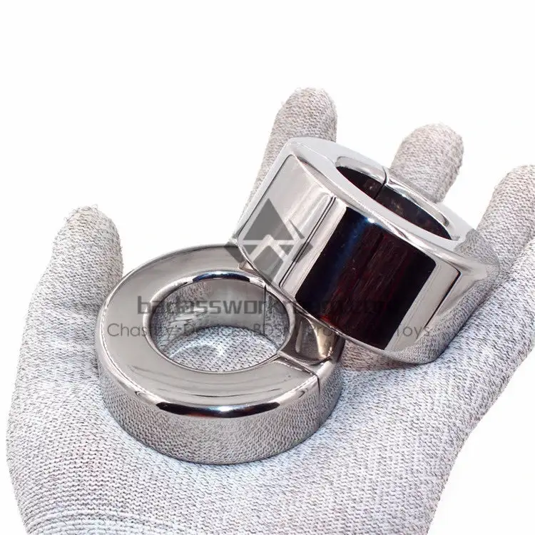 Magnetic Closed Scrotum Ring Ball Stretcher