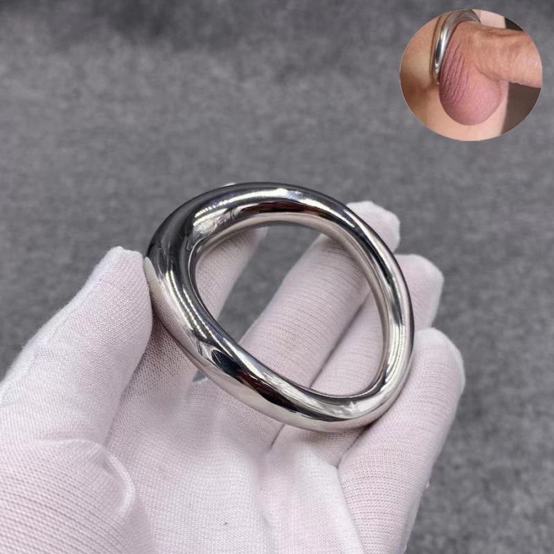 Ergonomic Curved Oval Cock Ring