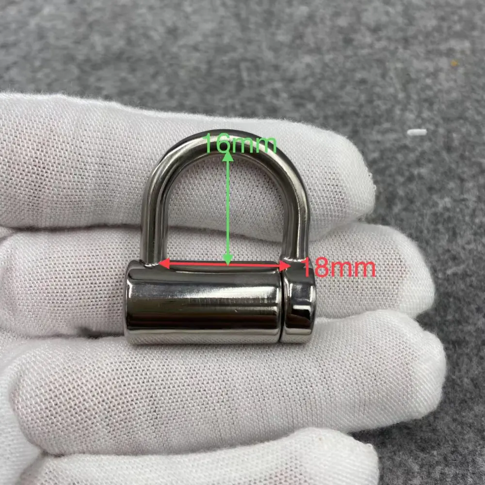 Titanium Lock Titanium D Shape PA Lock