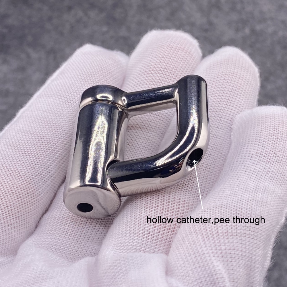Custom Titanium PA Lock with PeeThrough Hollow Catheter
