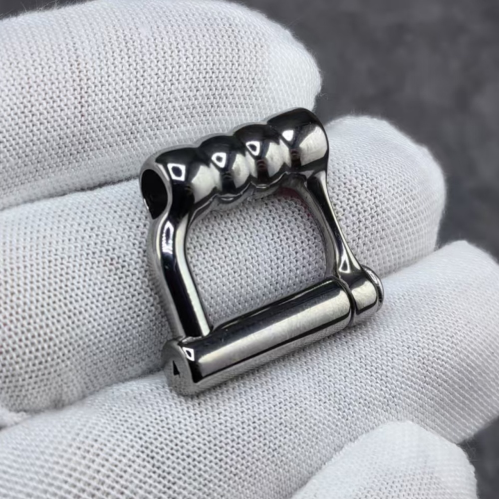 InStock Titanium PA Lock with PeeThrough Hollow Catheter Locked by Screw