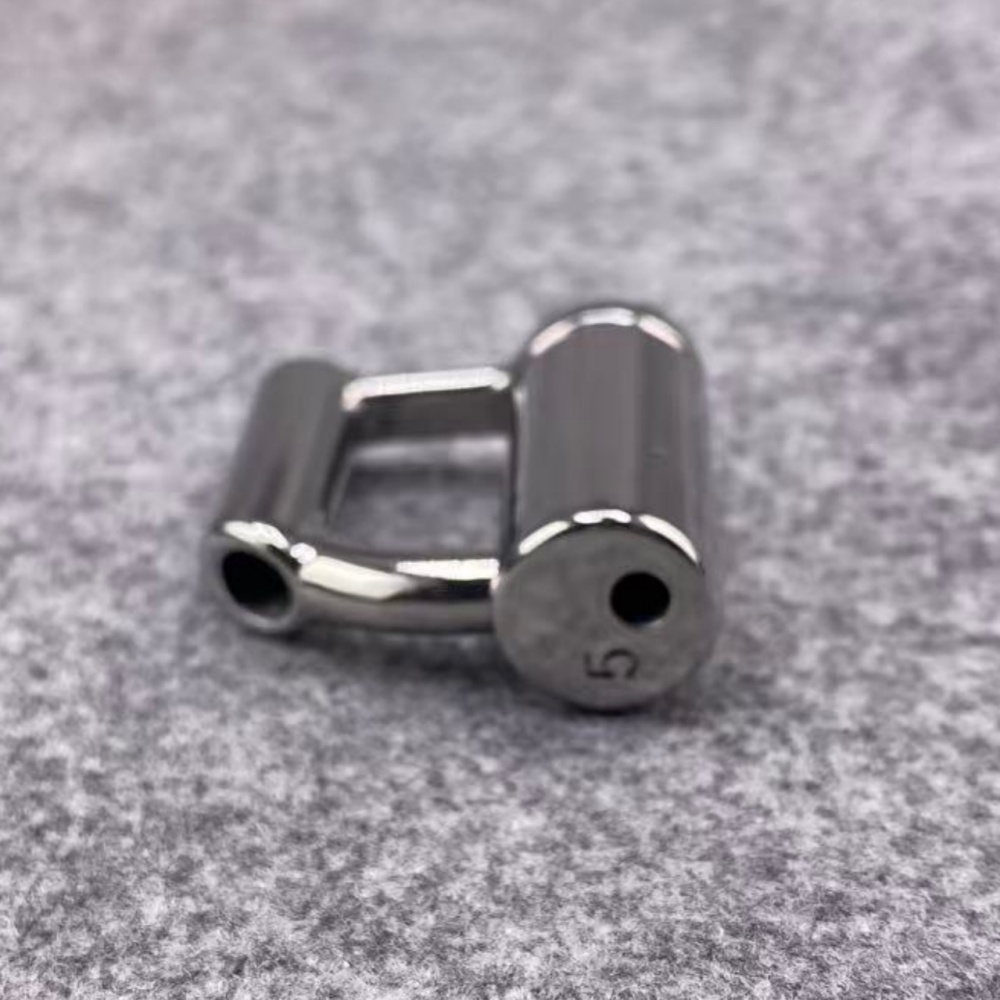 InStock Titanium PA Lock with PeeThrough Hollow Catheter Locked by Lock Cylinder