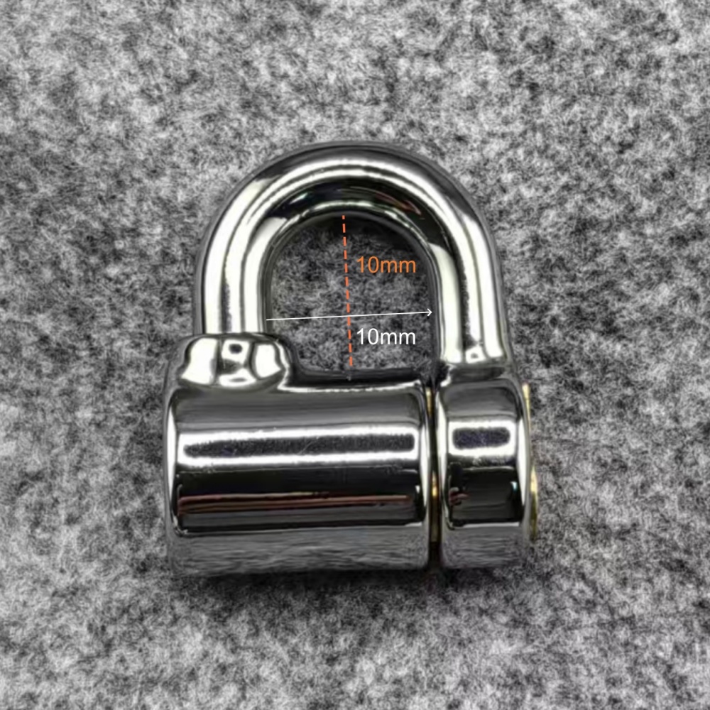 InStock Titanium Small Size 10mm*10mm PA Lock