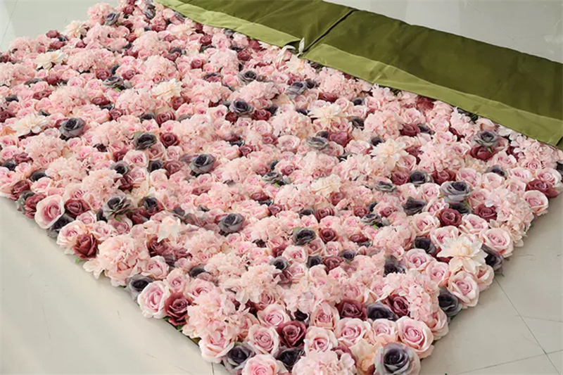 #062 SYB Flowers Wedding Backdrop Decoration Natural Flower Background Flower Panel For Party Wedding Decoration