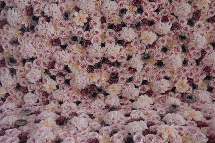 #062 SYB Flowers Wedding Backdrop Decoration Natural Flower Background Flower Panel For Party Wedding Decoration