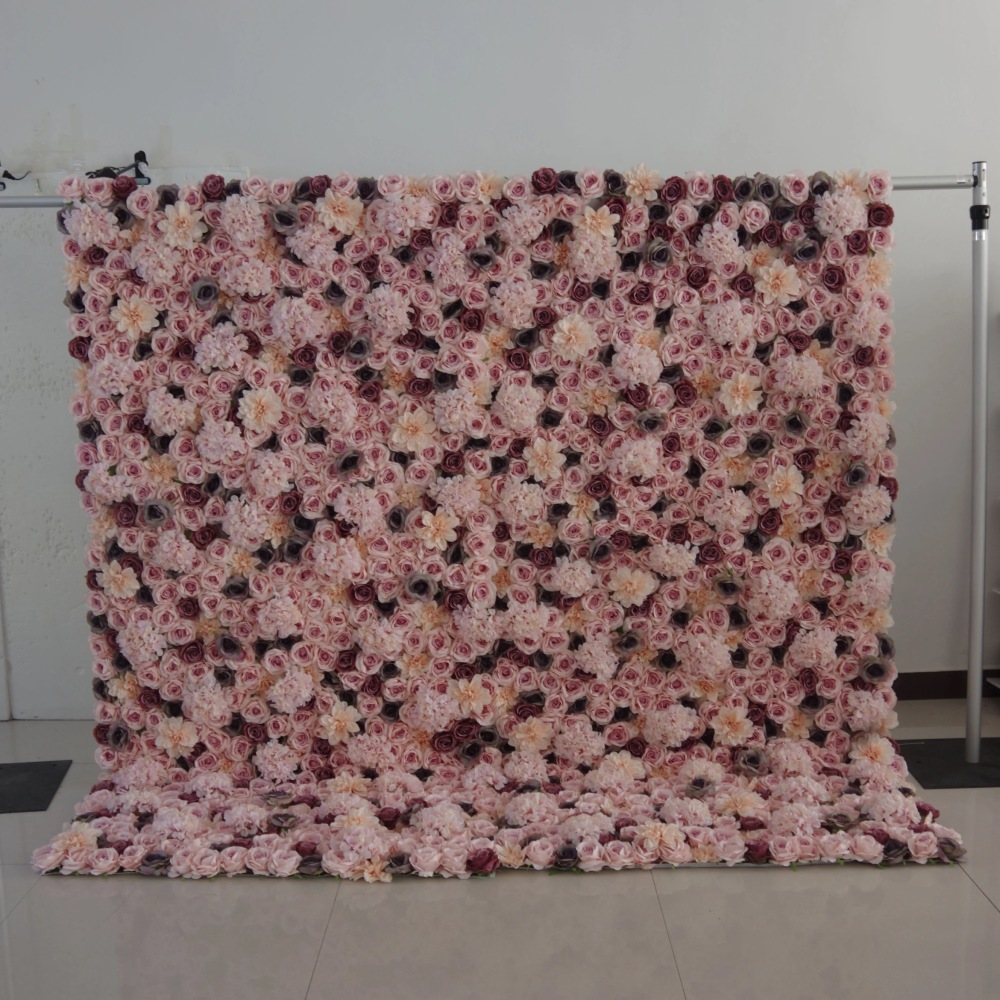 #062 SYB Flowers Wedding Backdrop Decoration Natural Flower Background Flower Panel For Party Wedding Decoration
