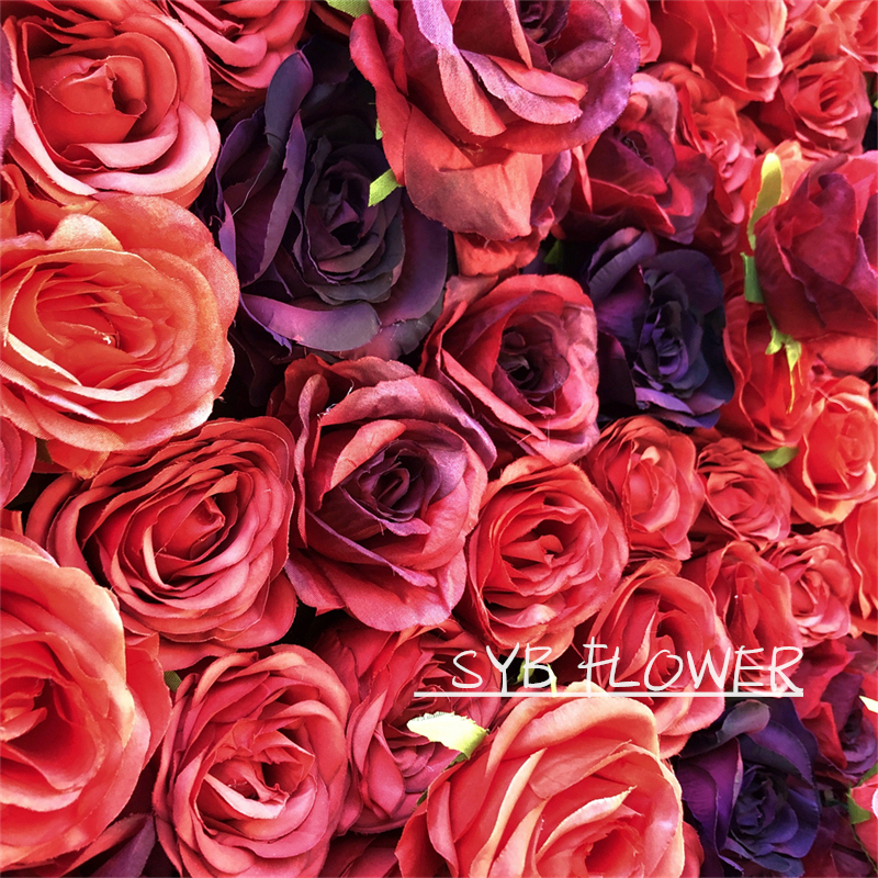 #149 SYB FLOWER 3D Daisy Roll Up Flower Wall Colorful Floral Wall Wedding Background For Birthday Party