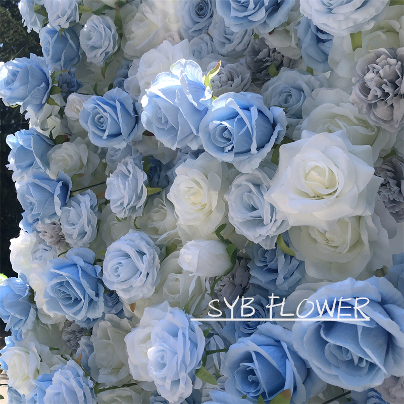 #212 SYB Factory Direct Sales Artificial Excellent Quality Gift Flower Wall Background Image Decoration Panels