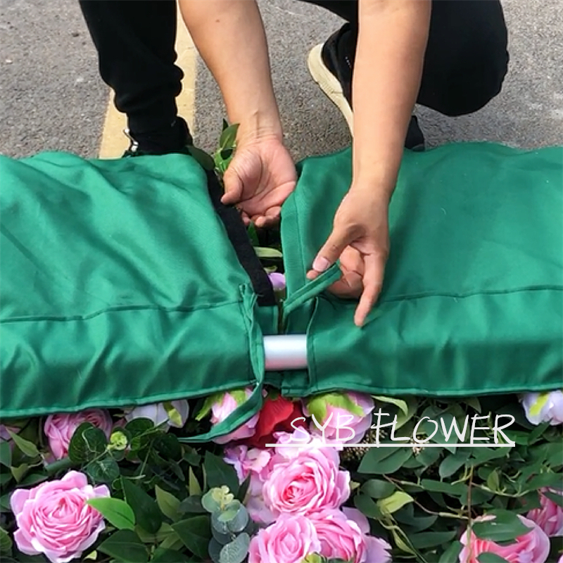 #213 SYB FLOWER Customized Simulation Flower Wall Wholesale Gift Wall Wedding Decoration Wedding Backdrop Event