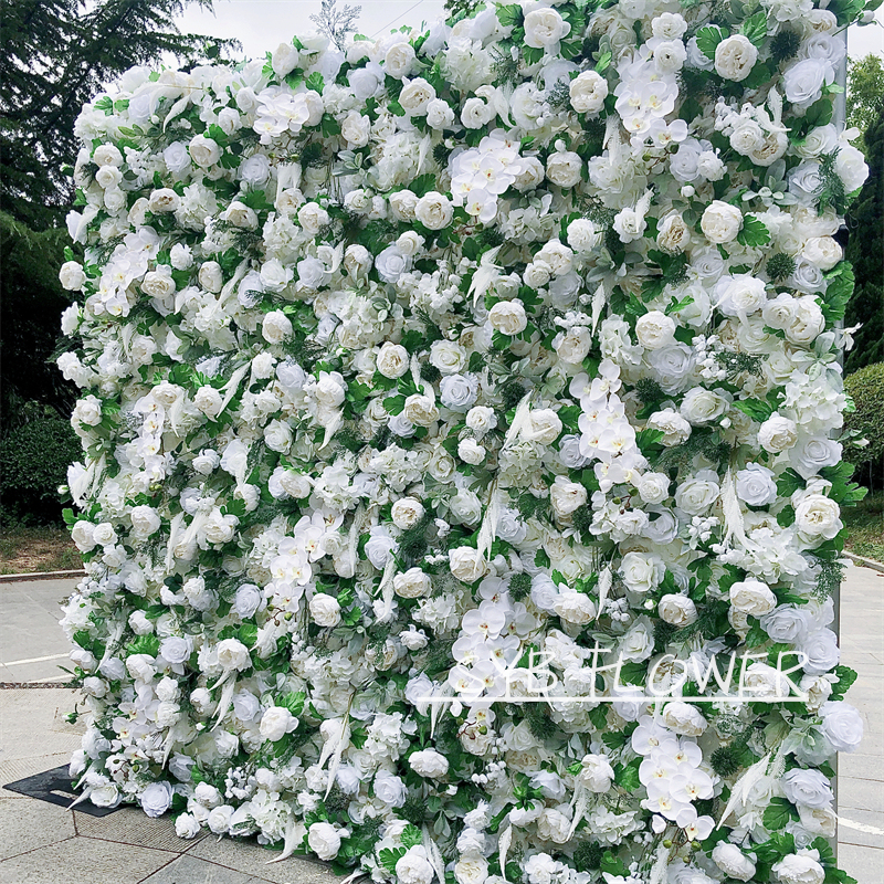 #202 SYB FLOWER  Very 3D Custom Wedding Decor Flower Wall Artificial Floral Panel Flower Wall Backdrop