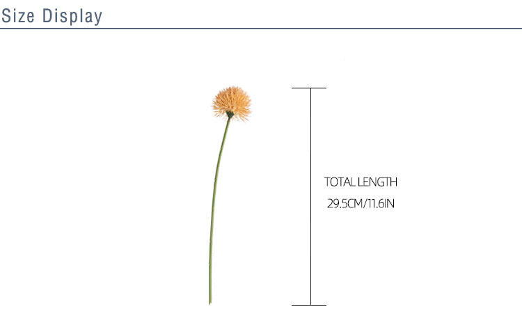 YC1089 Artificial Flower Dandelion Wholesale Garden Wedding Decoration Festive Decorations