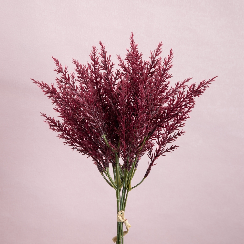 YC1070 Technology Production Artificial Plastic Soft Glue Astilbe Flowers Real Touch Nephila For Weeding Decoration