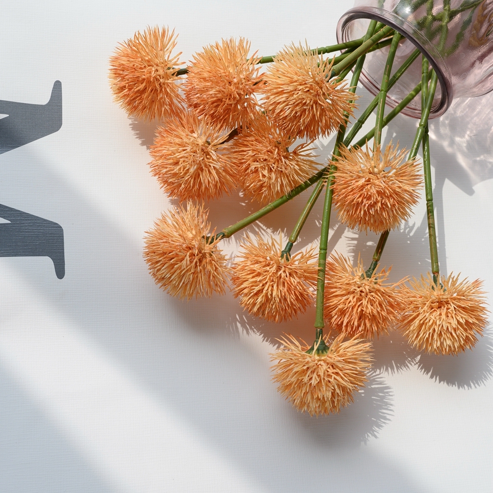 YC1089 Artificial Flower Dandelion Wholesale Garden Wedding Decoration Festive Decorations