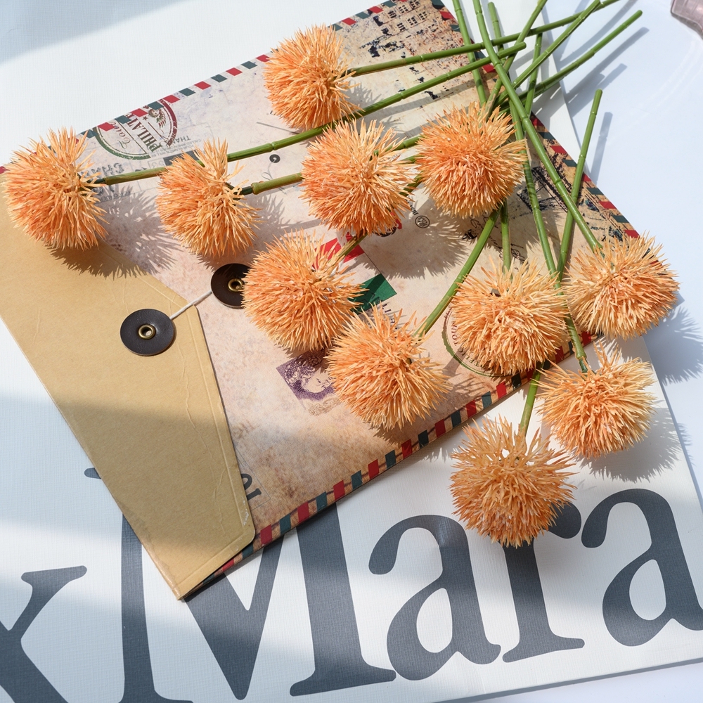 YC1089 Artificial Flower Dandelion Wholesale Garden Wedding Decoration Festive Decorations