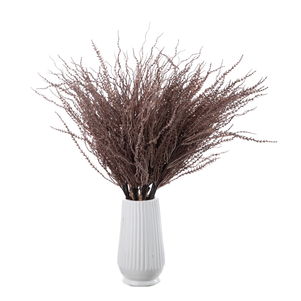 YC1084 New Artificial Flower Three-pronged Leaf Bunches Low MOQ for Wedding Home Event Decoration Artificial Flower Arrangement