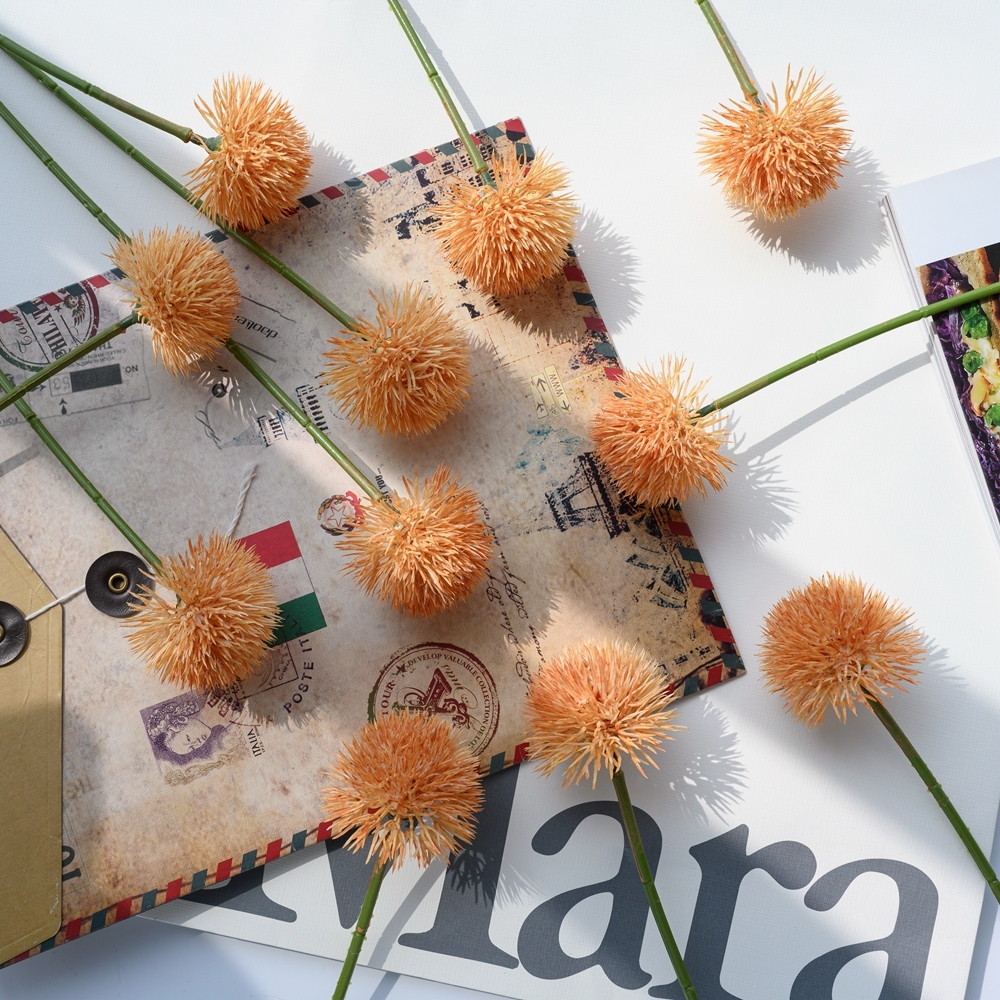YC1089 Artificial Flower Dandelion Wholesale Garden Wedding Decoration Festive Decorations