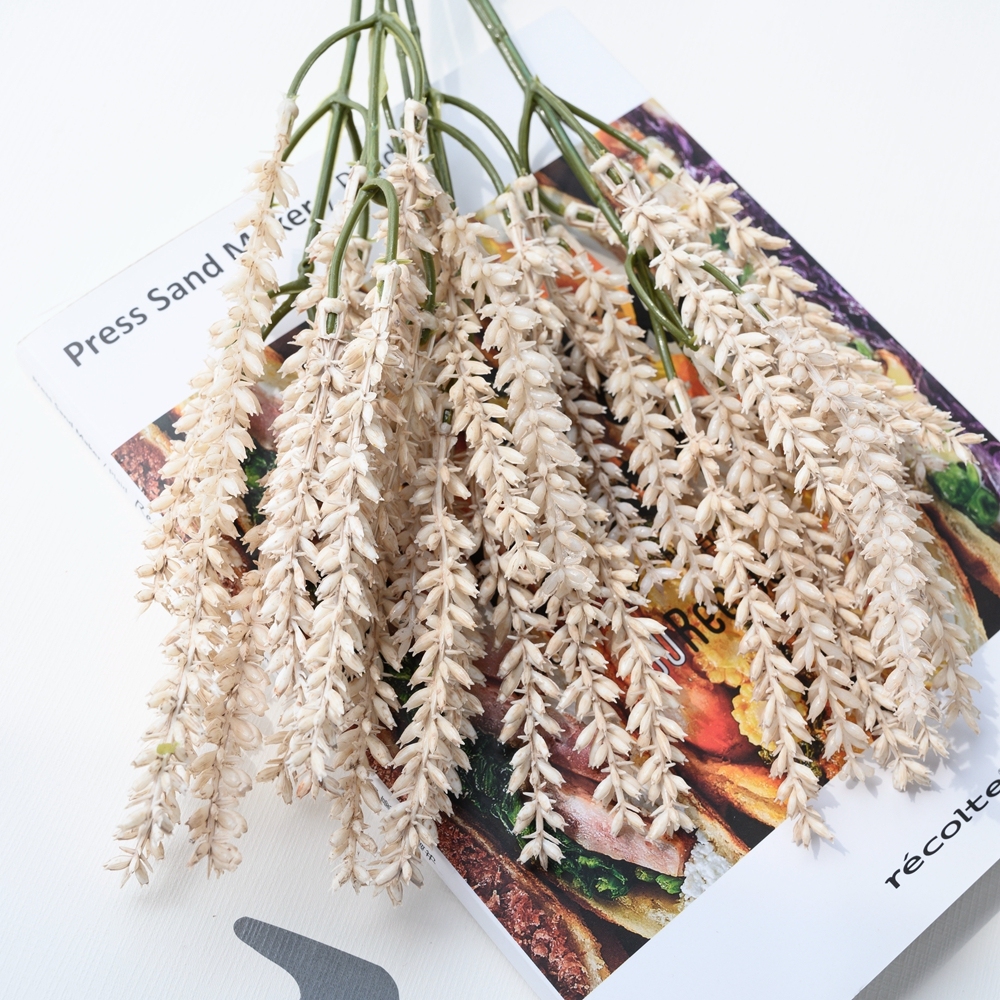 YC1082 Artificial Flower Plant Ear of Grain Bundle Hot Selling Decorative Flowers and Plants