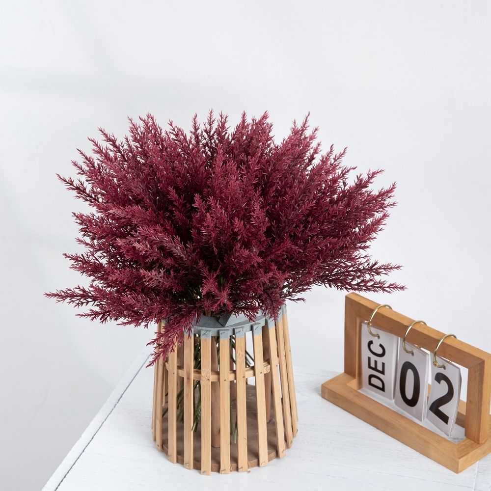 YC1070 Technology Production Artificial Plastic Soft Glue Astilbe Flowers Real Touch Nephila For Weeding Decoration