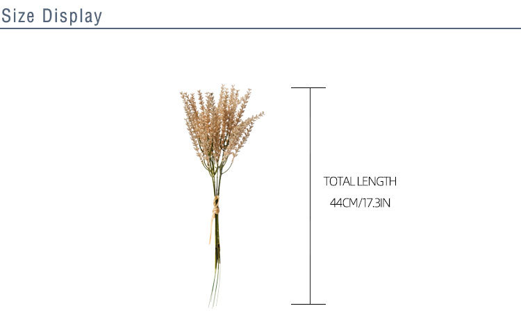 YC1082 Artificial Flower Plant Ear of Grain Bundle Hot Selling Decorative Flowers and Plants