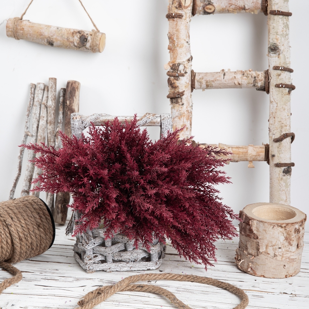YC1070 Technology Production Artificial Plastic Soft Glue Astilbe Flowers Real Touch Nephila For Weeding Decoration
