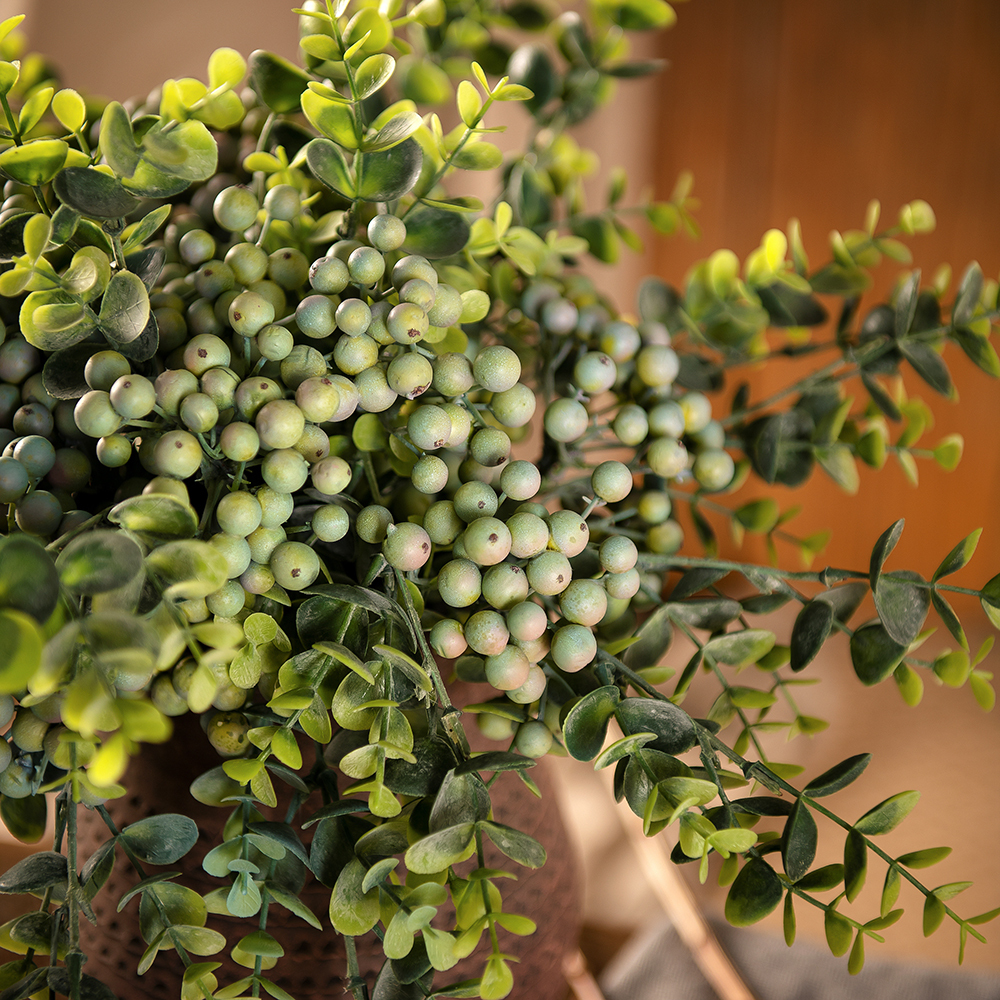 YC9001 High Quality Ins Berry Branch Artificial Flower Plant Foam Berry For Valentine's Day gift