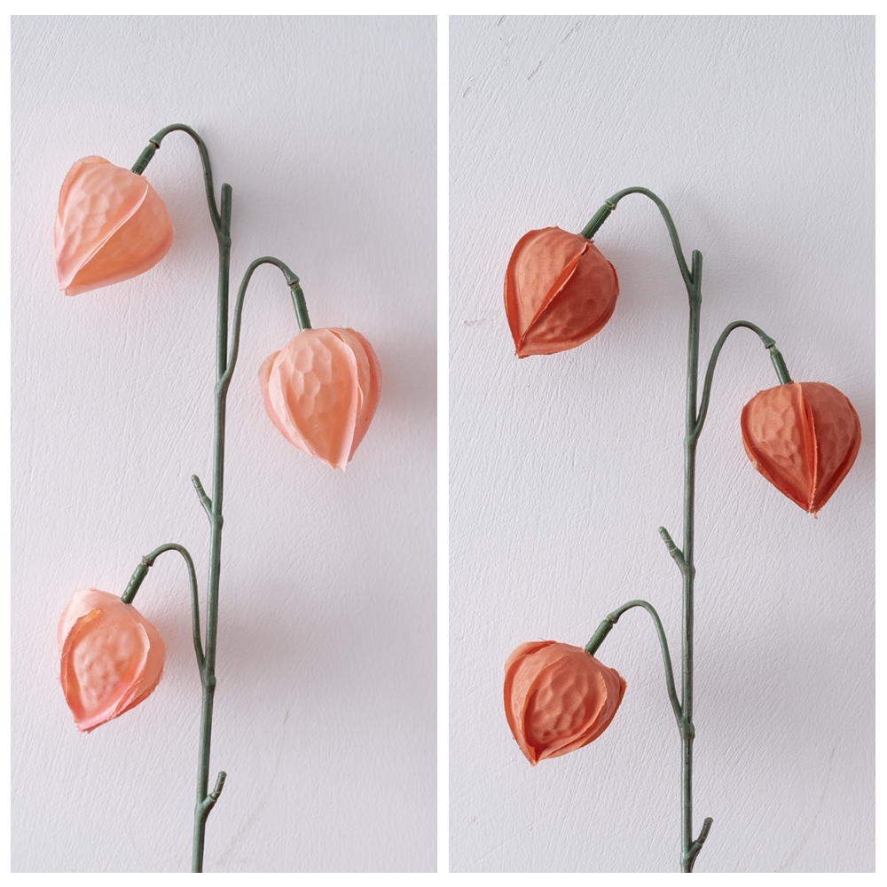 YC1116 Silk Flowers Artificial Lantern Fruit Hanging Home Decoration Combo Gradual Change Centerpieces Arrangements Party