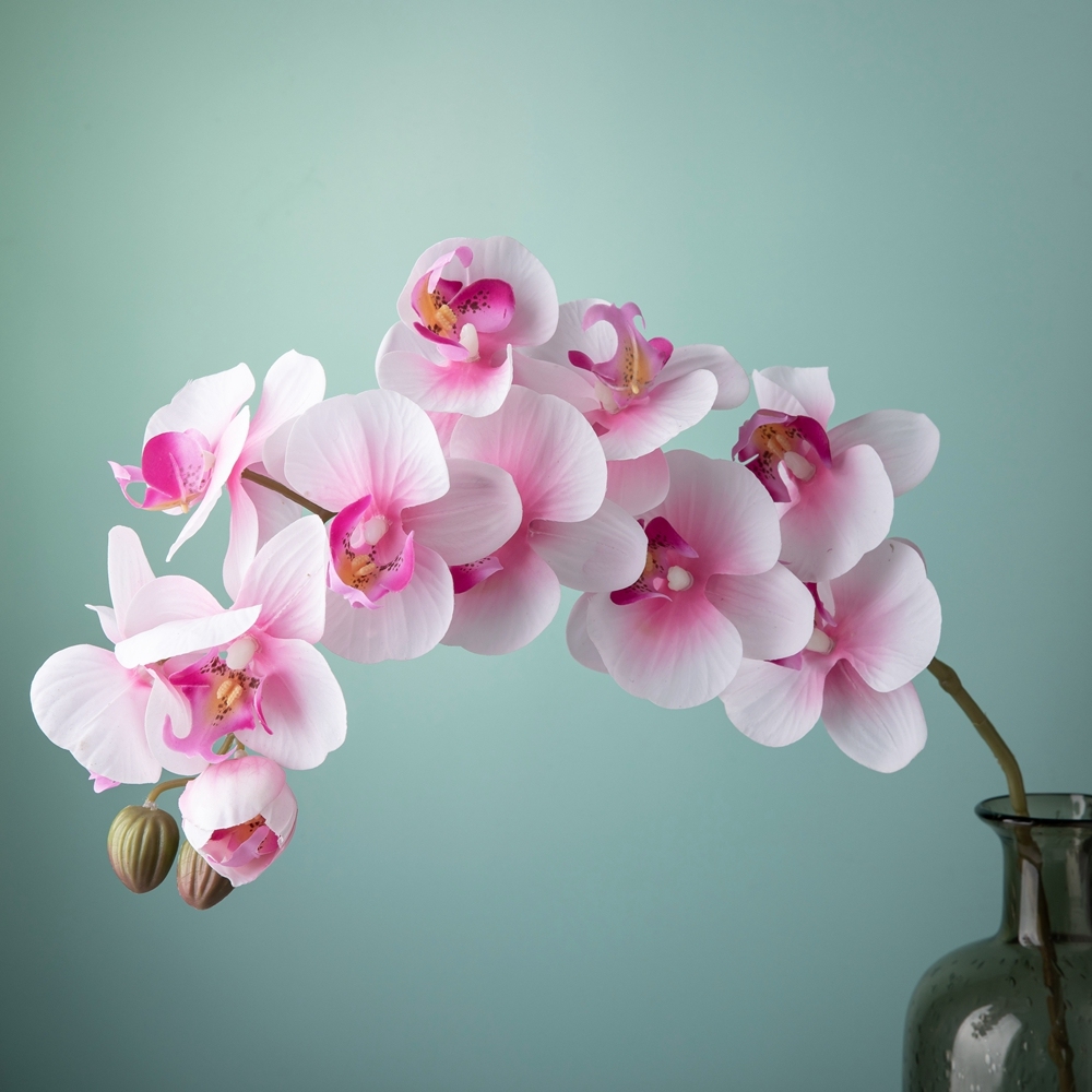 Wholesale Real Touch MW18901 Artificial Orchid Flower For Wedding Decor Artificial Decoration Flower Phalaenopsis