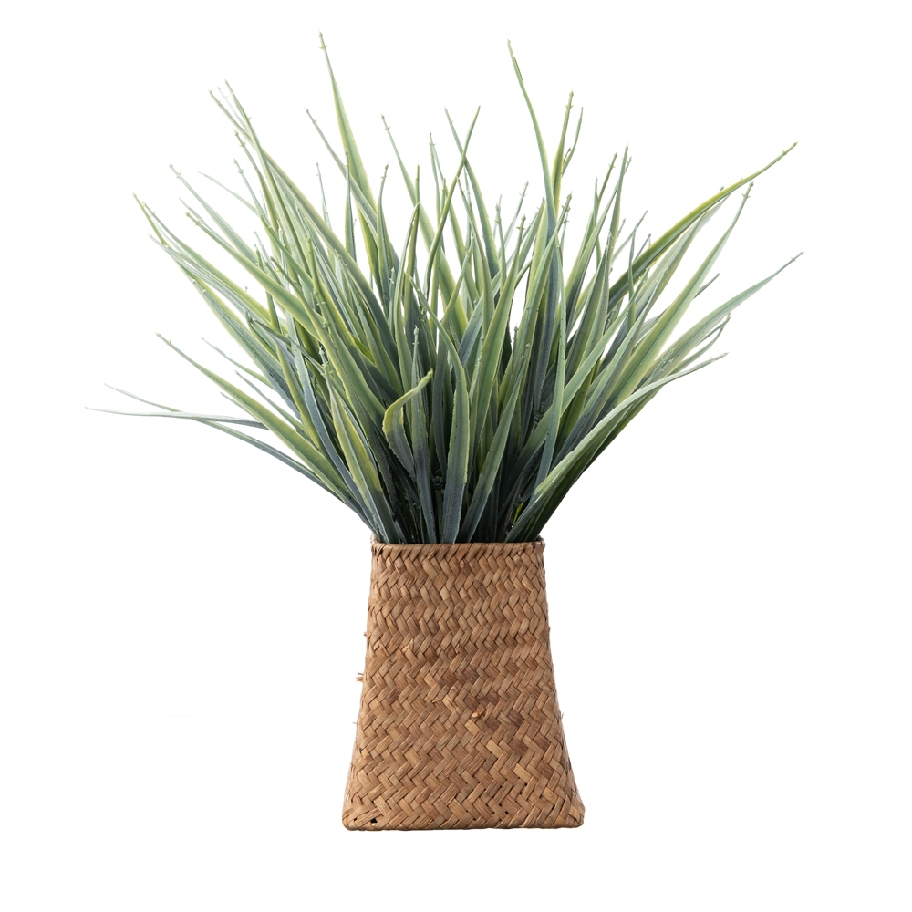 YC1092 Artificial Green Leaf Bunch Two Forks Hot Selling Flower Wall Backdrop Decorative Flowers and Plants