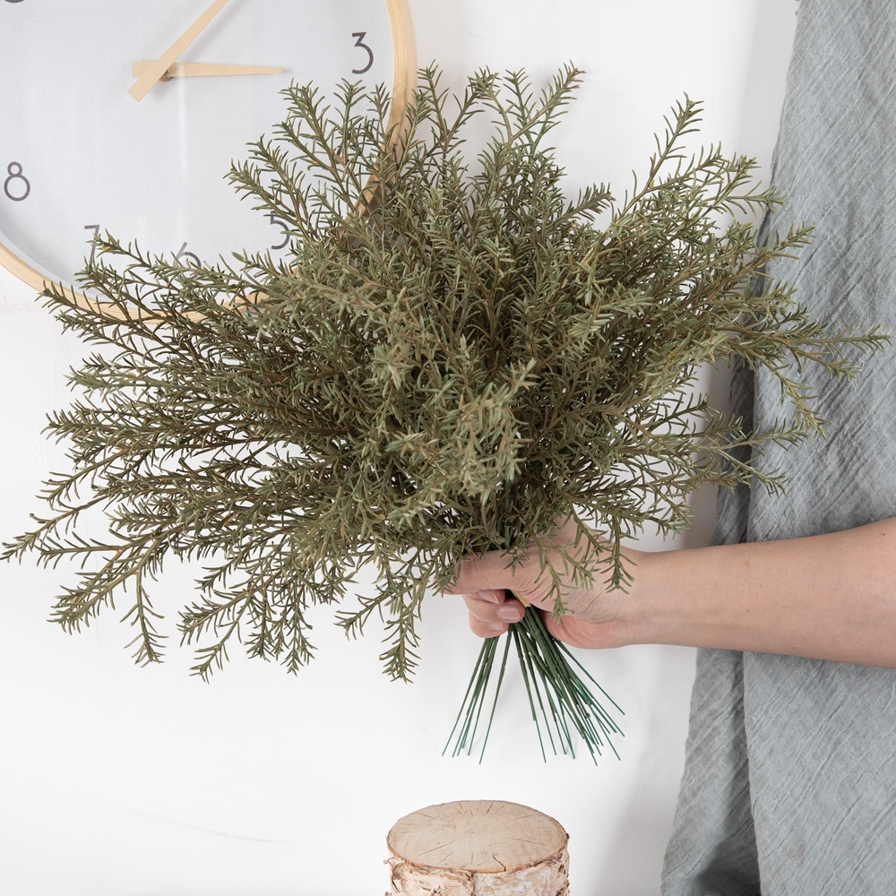 YC1088 Artificial Flower Plant rosemary bundle New Design for Home Office Desk Bathroom Bedroom Greenery Decoration