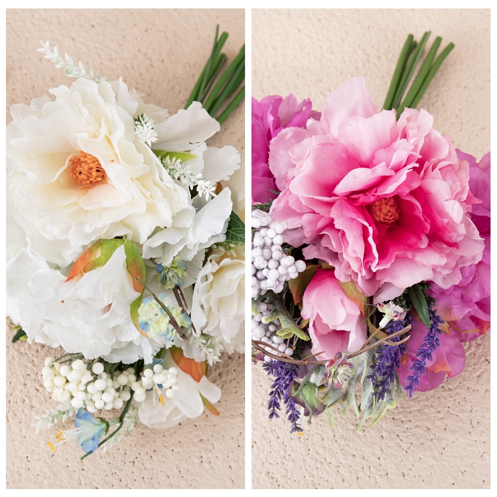 GF15501 Chinese Hot Sale Peony Hydrangea Bouquet Artificial Silk Artificial Flower For Decorative Flowers and Plants