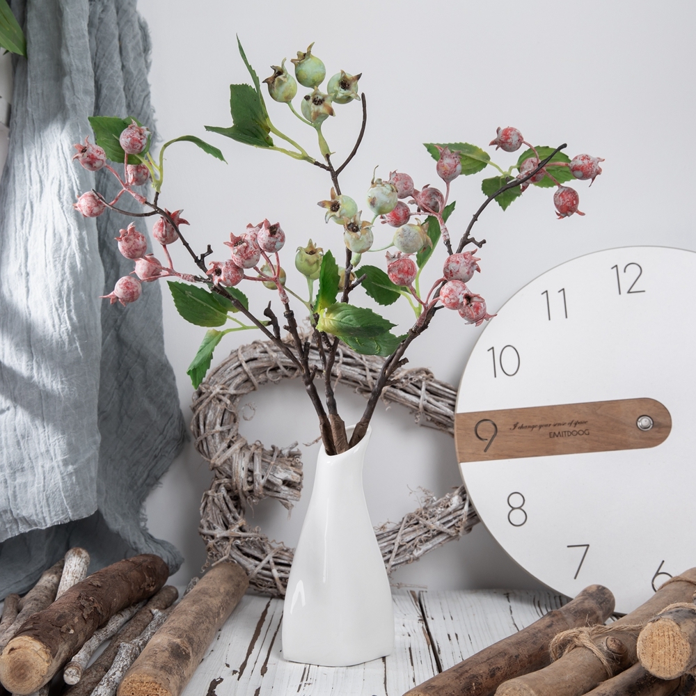 MW25584 Artificial Flower Berry Hot Selling Christmas Picks Festive Decorations
