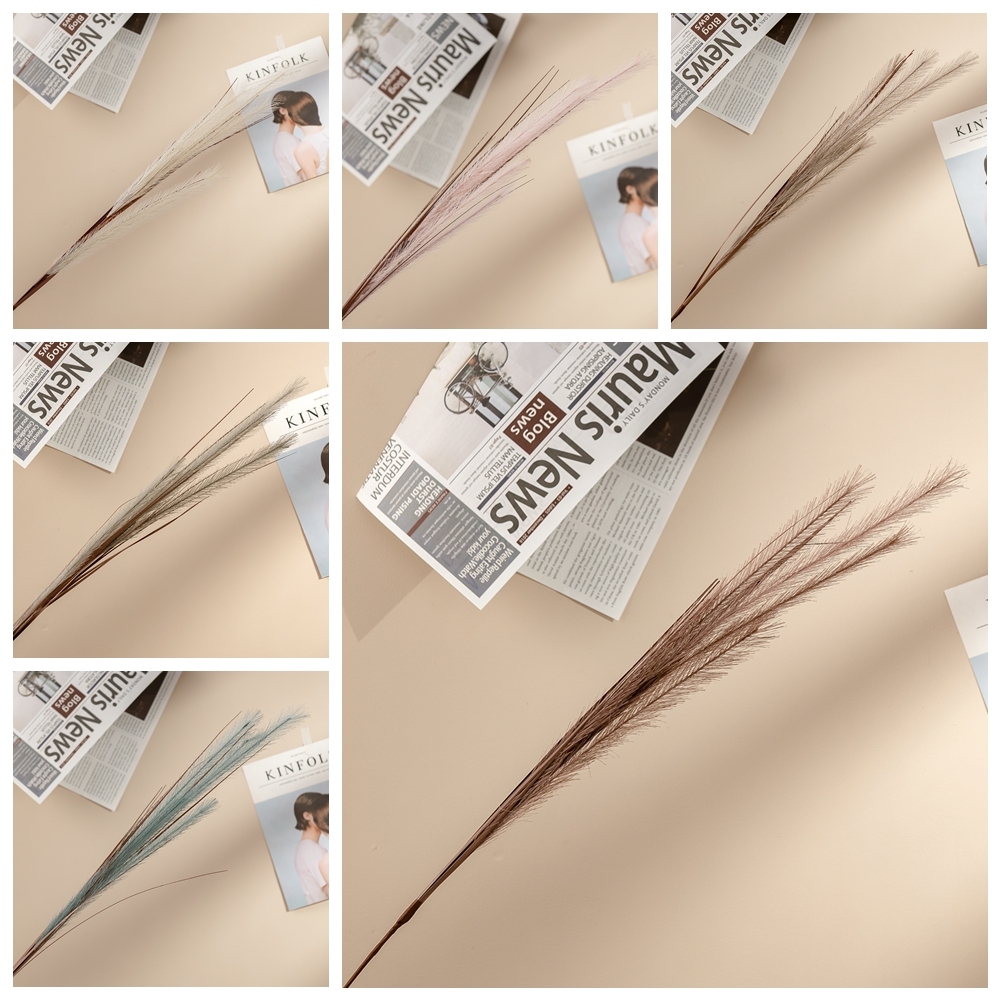 MW85501 New Design Artificial Flower Plant Fabric Pampas Grass For Flower Wall Backdrop