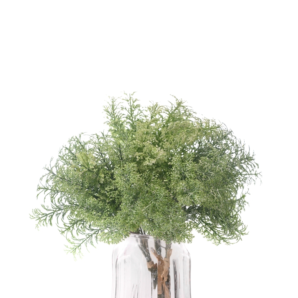 YC1076 Artificial Flower Bouquet Wormwood Herb Plant Hot Selling Decorative Flowers and Plants