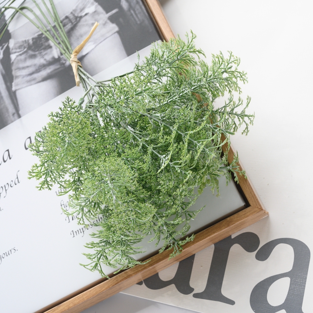 YC1076 Artificial Flower Bouquet Wormwood Herb Plant Hot Selling Decorative Flowers and Plants