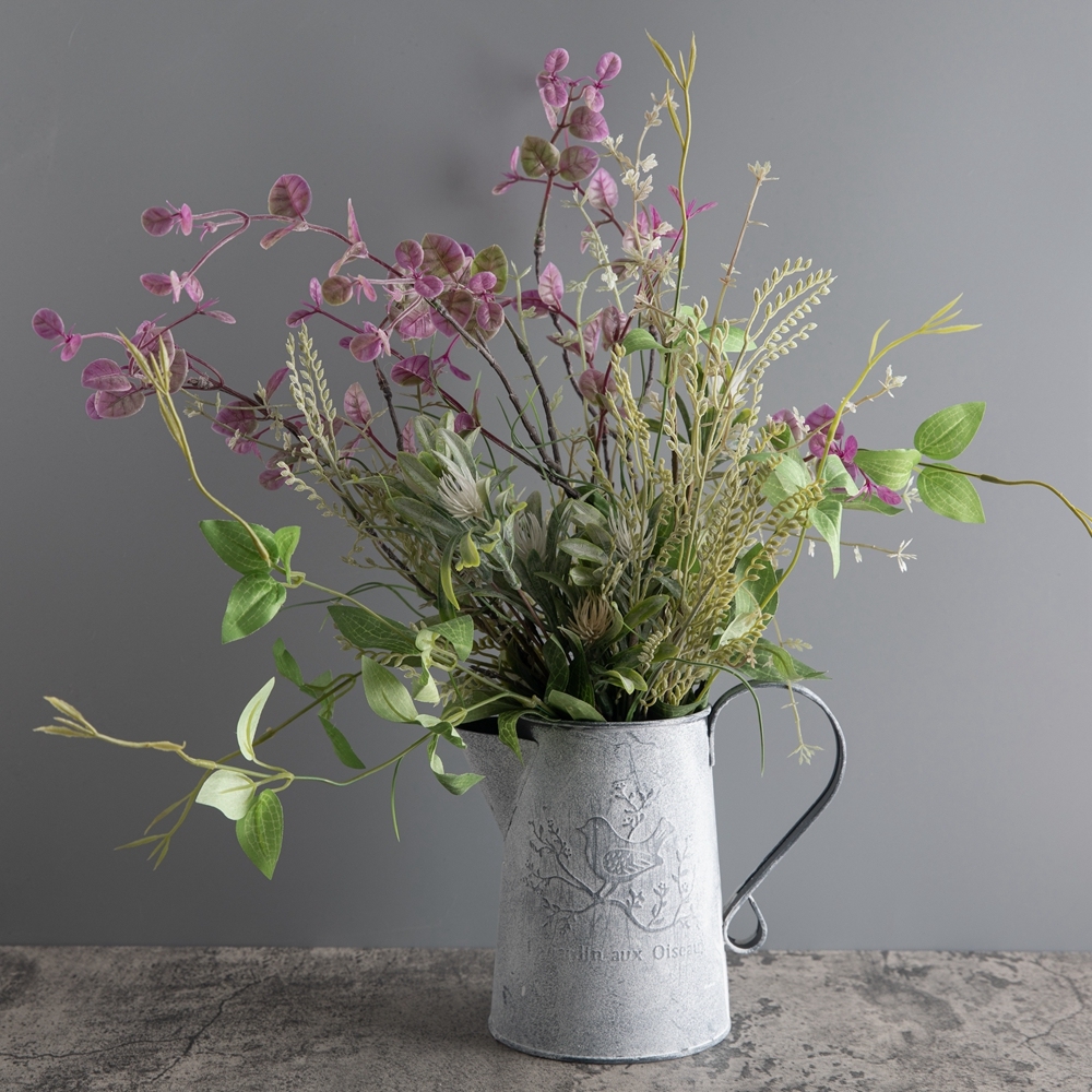 DY1-1992A Artificial Flower Plant Artificial Clematis Hot Selling Decorative Flowers and Plants