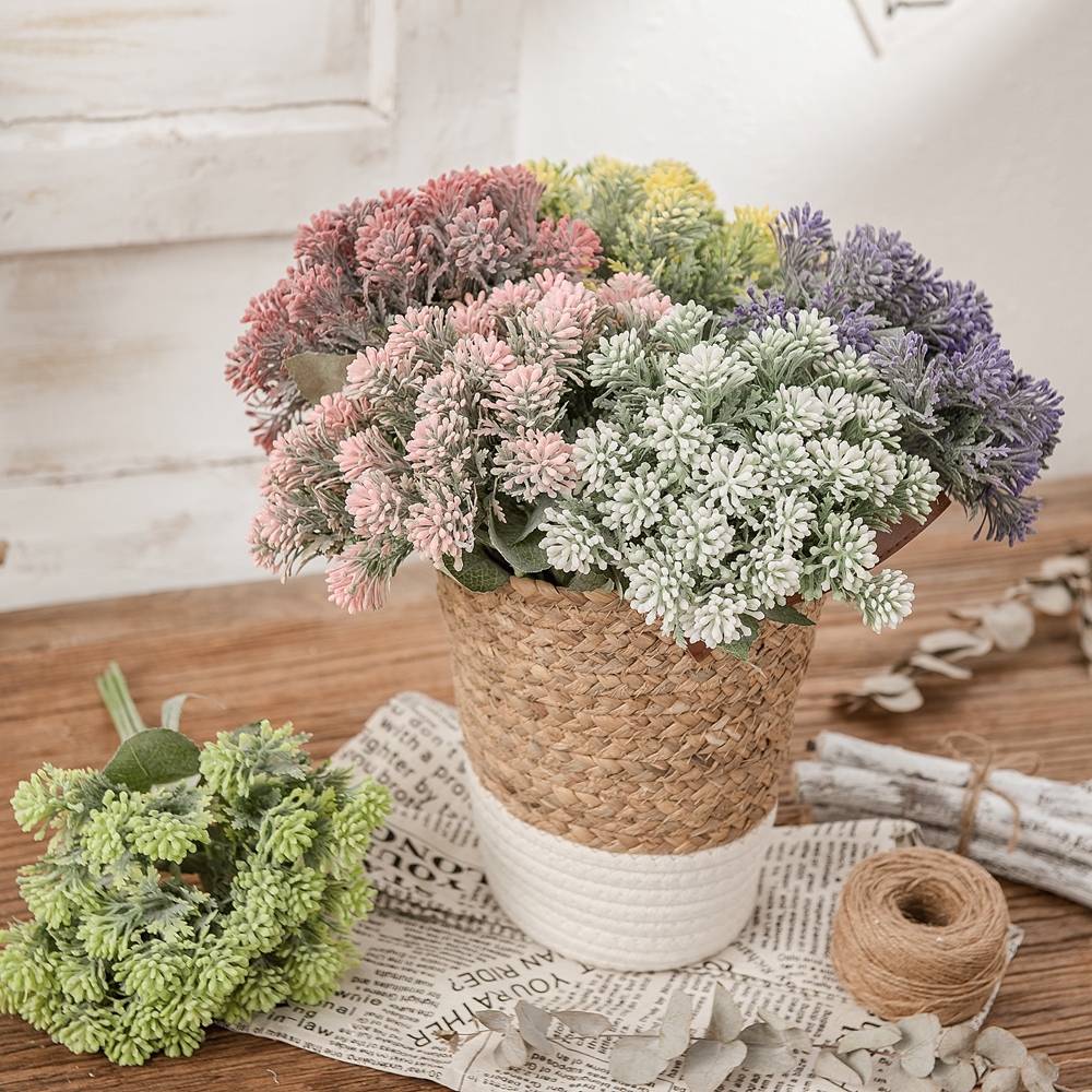 MW81106 Artificial Flower Bouquet Wholesale Decorative Flowers and Plants Party Decoration