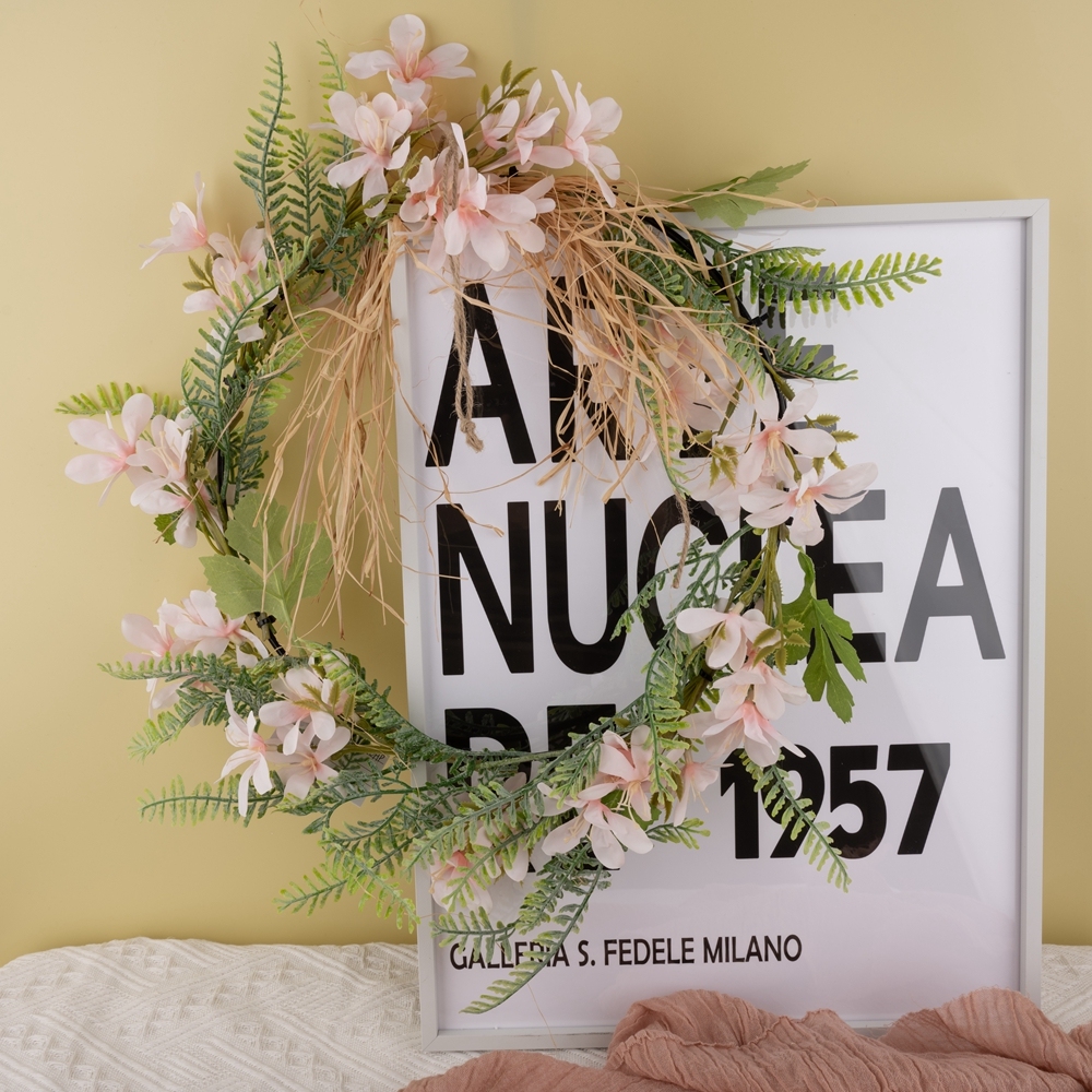 CF01008 Artificial Flower wreath New Design Flower Wall Backdrop Decorative Flower