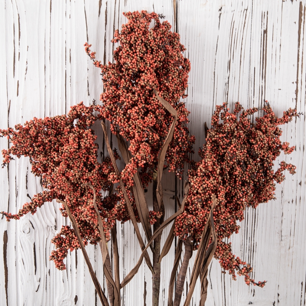 MW89001 Artificial Flower Berry Artificial Grain Branch New Design Festive Decorations