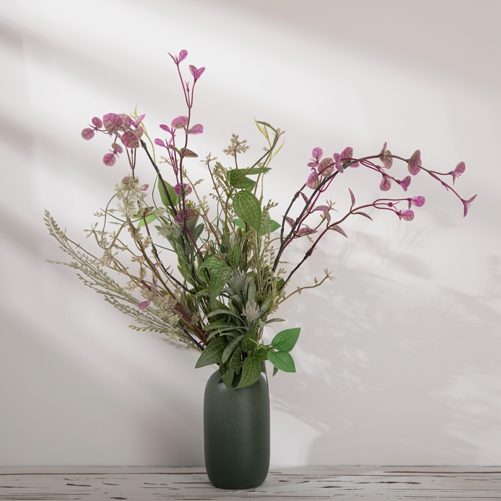 DY1-1992A Artificial Flower Plant Artificial Clematis Hot Selling Decorative Flowers and Plants