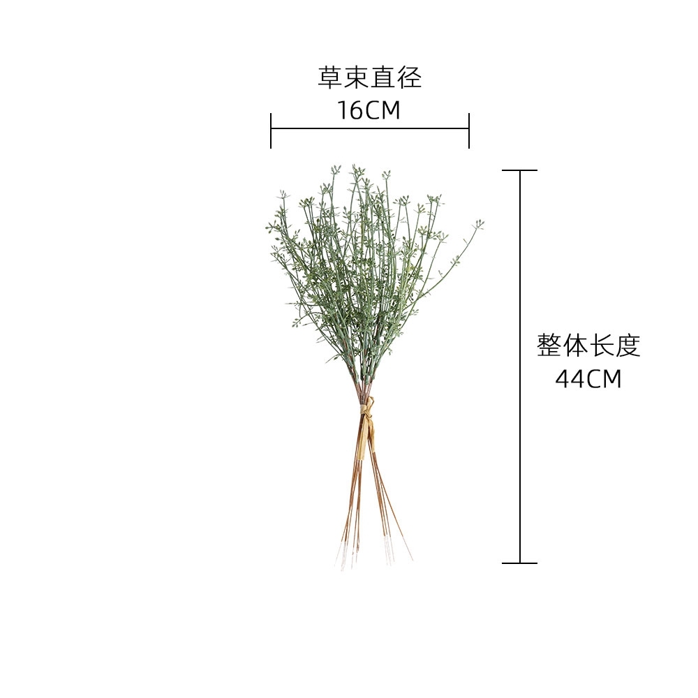 YC1067 Factory Direct Sale Artificial Flower Plant Plastic Corn Bunch for Wedding Flower Wall Decor
