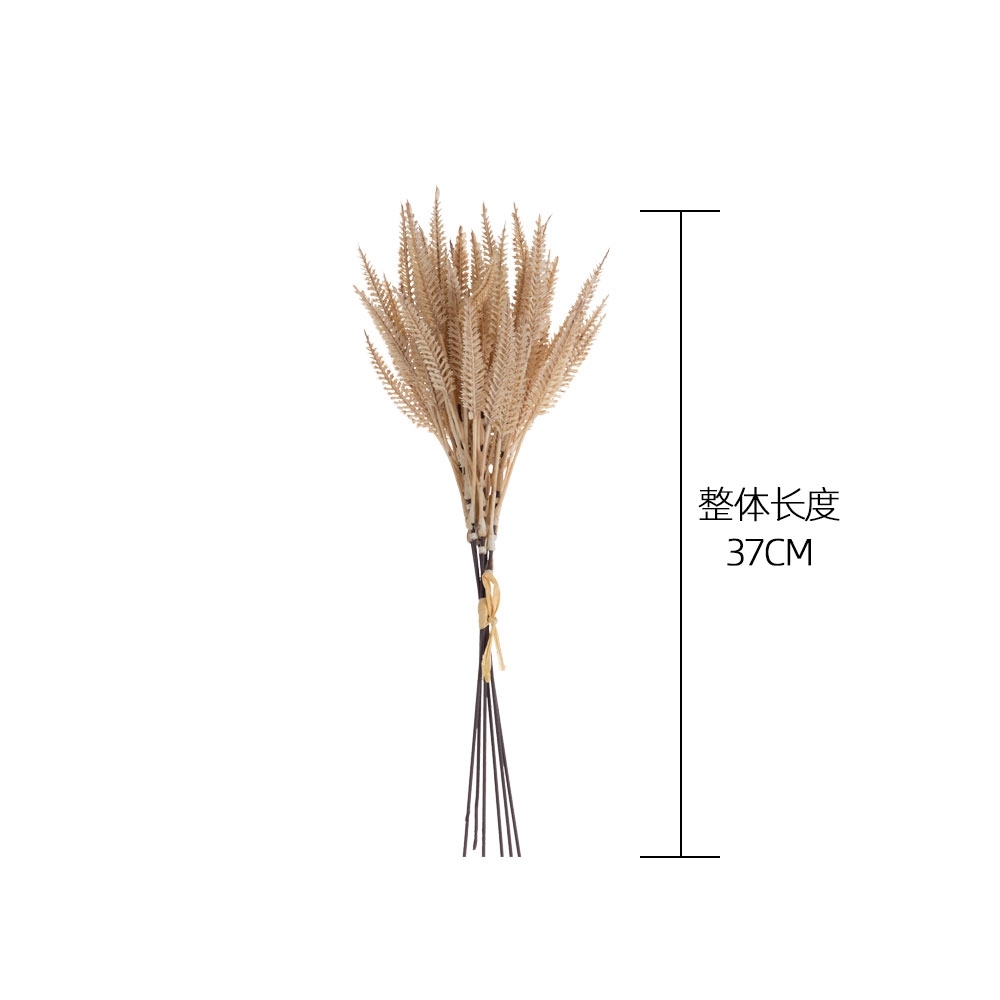 YC1090 Artificial Plastic Rabbit Grass Bunch Hot Selling Flower Wall Backdrop Decorative Flowers and Plants
