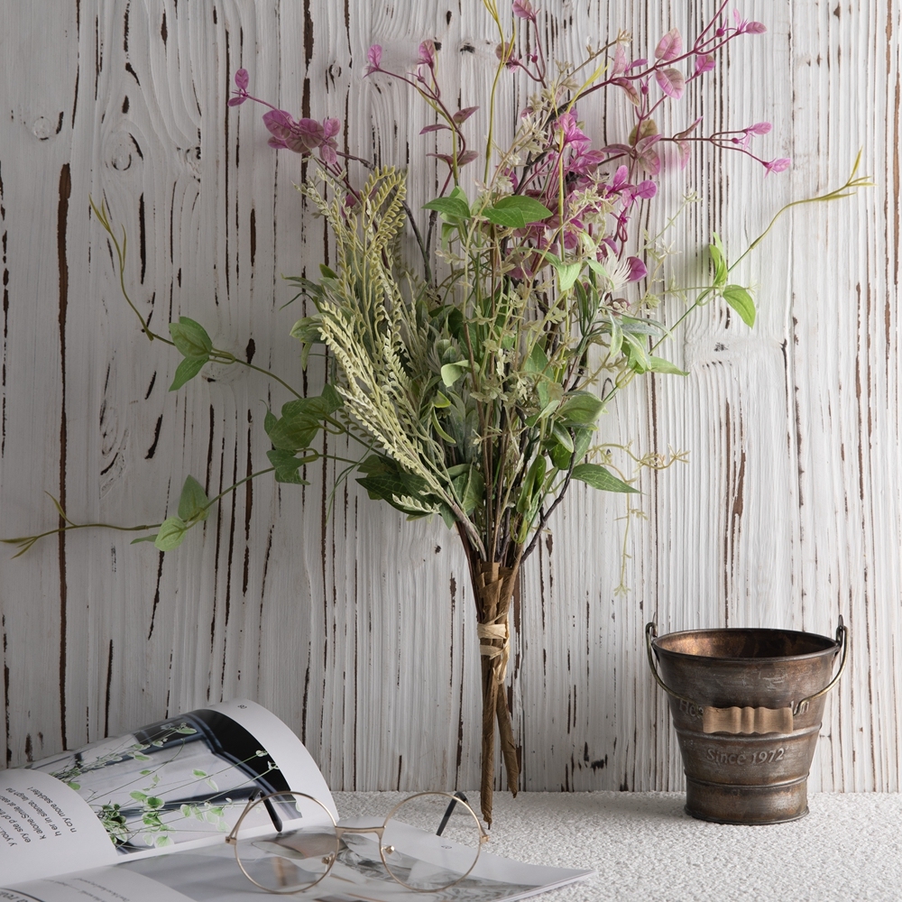 DY1-1992A Artificial Flower Plant Artificial Clematis Hot Selling Decorative Flowers and Plants