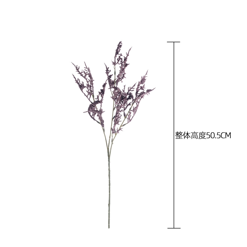 MW66004 Artificial Flowers Rime Stick Foam Plastic Plant for DIY Bouquets Wedding Party Baby Shower Home Decoration